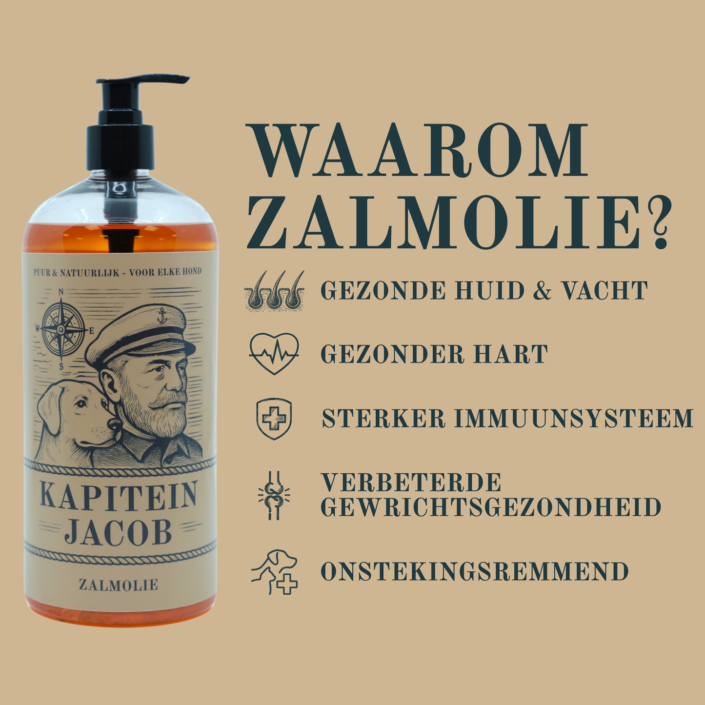 Zalmolie - 1L