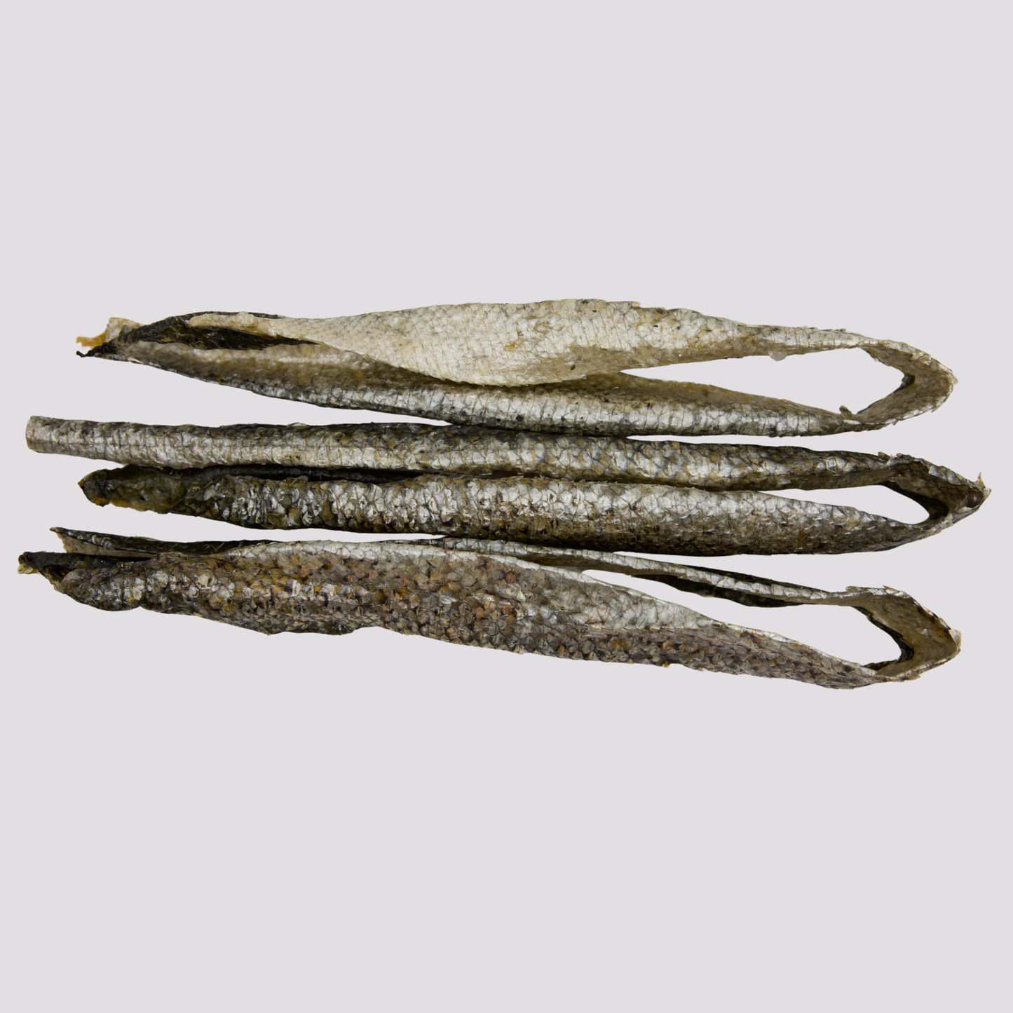 Hele gedroogde zalmhuiden - 300 gram