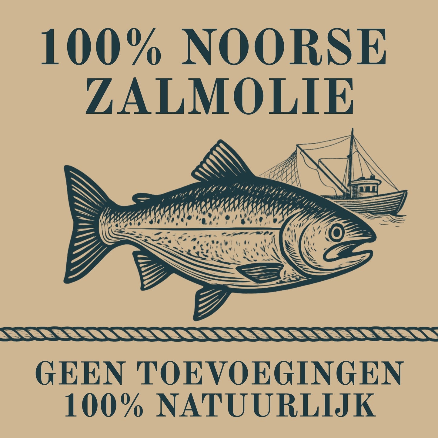 Zalmolie voor hond - 0,5 liter